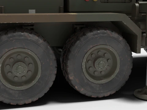 Anti-aircraft system C-RAM 3D Model