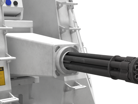 Anti-aircraft system C-RAM 3D Model