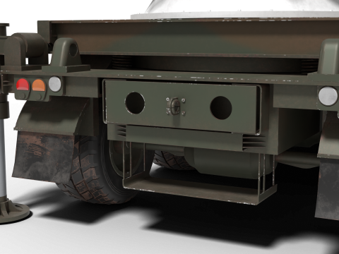 Anti-aircraft system C-RAM 3D Model