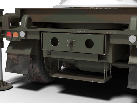 Anti-aircraft system C-RAM 3D Model