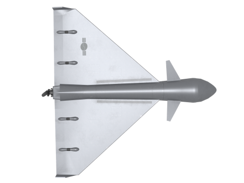 Unmanned attack aircraft 3D-Modell
