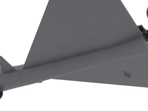Unmanned attack aircraft 3D Model