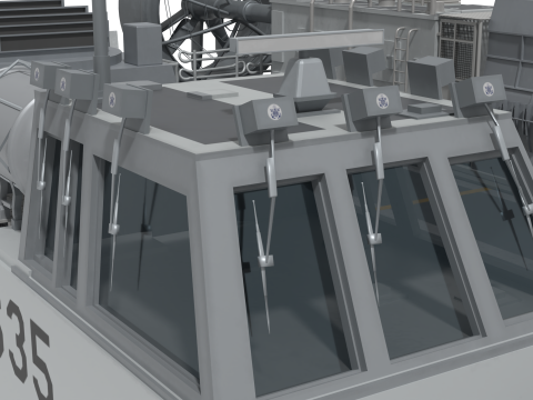 Korea Hovercraft Solgae-class 3D Model