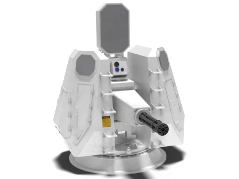 Korea CIWS2 Model 3D