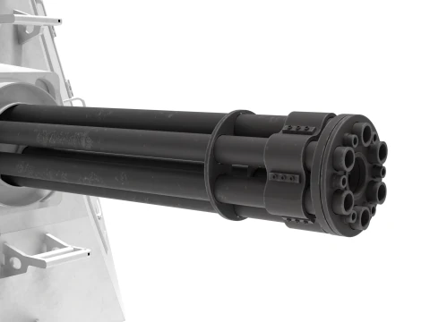 Korea CIWS2 3D Model