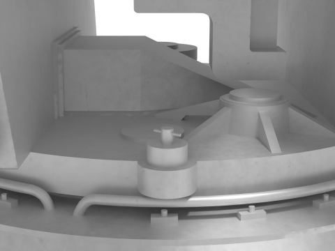 Korea CIWS2 3D Model