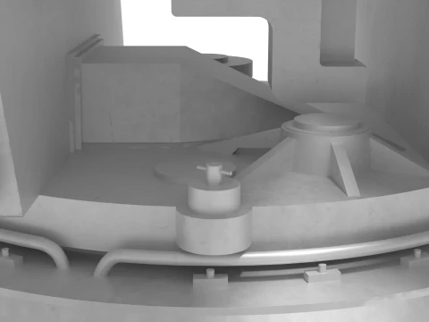 Korea CIWS2 3D Model