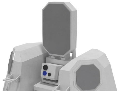 Korea CIWS2 3D Model