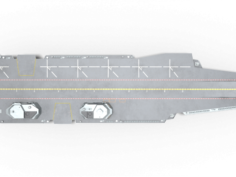 Korea Light aircraft carrier CVX 3D 모델