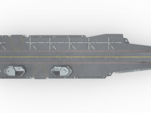 Korea Light aircraft carrier CVX 3D 모델