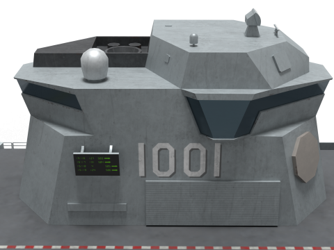 Korea Light aircraft carrier CVX 3D 모델