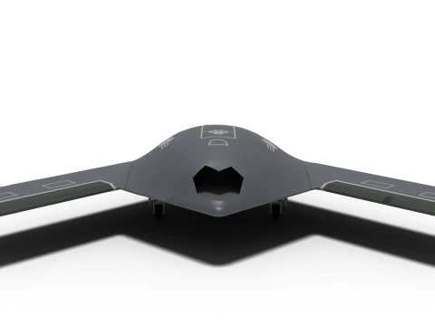 Unmanned fighter KUS-X 3D Model