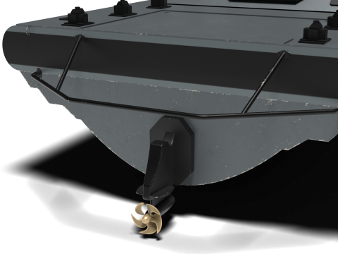 USV Unmanned Surface Vehicle Haegeom-5 3D Модель
