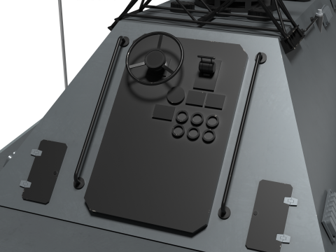 USV Unmanned Surface Vehicle Haegeom-5 3D Модель