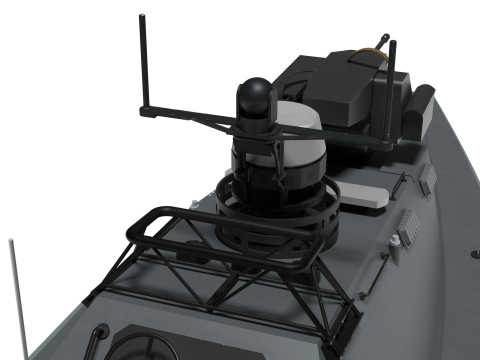 USV Unmanned Surface Vehicle Haegeom-5 3D Модель