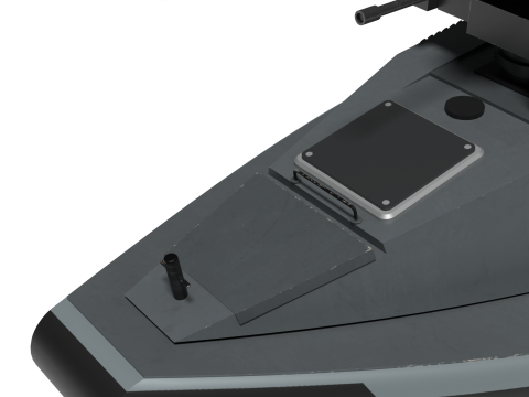 USV Unmanned Surface Vehicle Haegeom-5 3D Модель