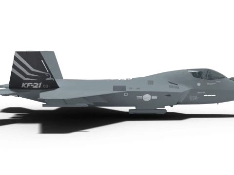 KF-21 unidade 1 Modelo 3D