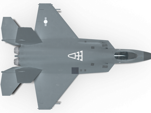 KF-21 unit 1 Modelo 3D