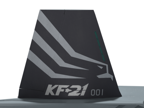 KF-21 unit 1 Modelo 3D