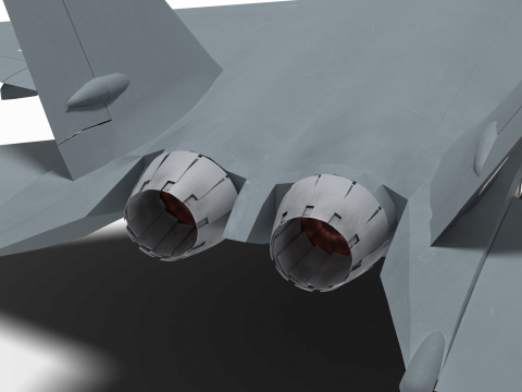KF-21 unit 1 Modelo 3D