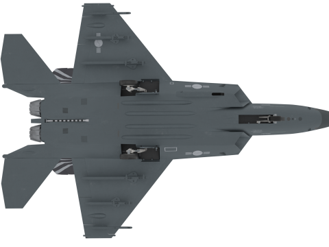 KF-21 unit 1 Modelo 3D