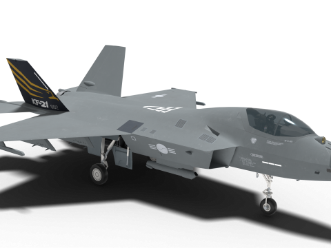 Korea KF-21 unit 2 3Dモデル