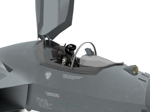 Korea KF-21 unit 2 3Dモデル