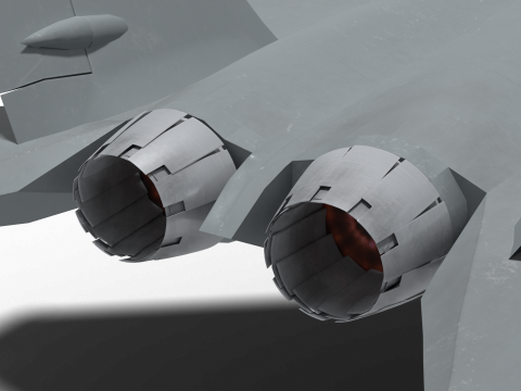 Korea KF-21 unit 2 3Dモデル