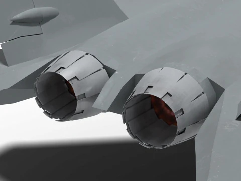 Korea KF-21 unit 2 3D Model