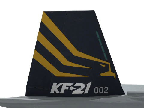 Korea KF-21 unit 2 3D Model