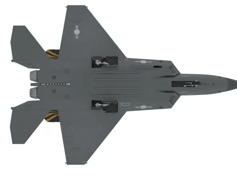 Korea KF-21 unit 2 3D Model