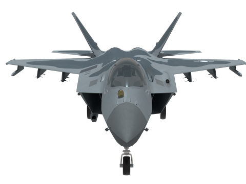 Korea KF-21 unit 3 Modelo 3D