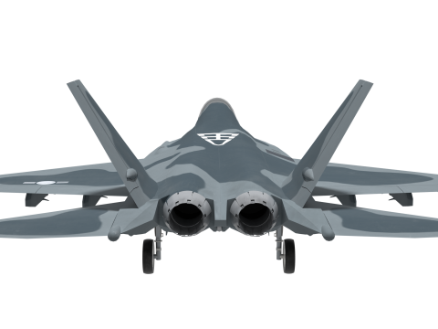Korea KF-21 unit 3 Modelo 3D