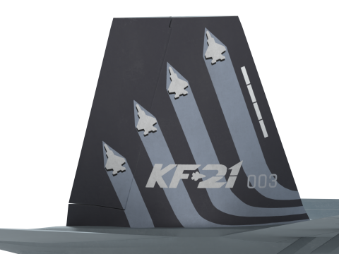 Korea KF-21 unit 3 Modelo 3D