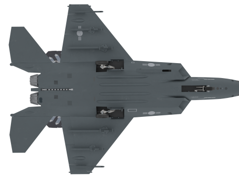 Korea KF-21 unit 3 Modelo 3D