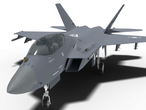 Korea KF-21 unit6 double-seat 3Dモデル