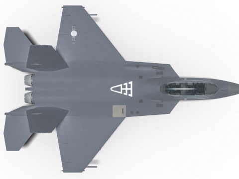 Korea KF-21 unit6 double-seat 3Dモデル