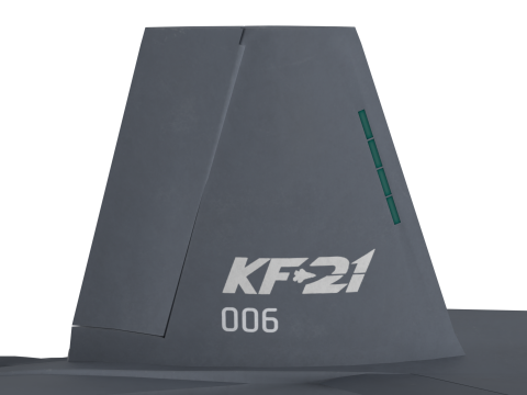 Korea KF-21 unit6 double-seat 3Dモデル