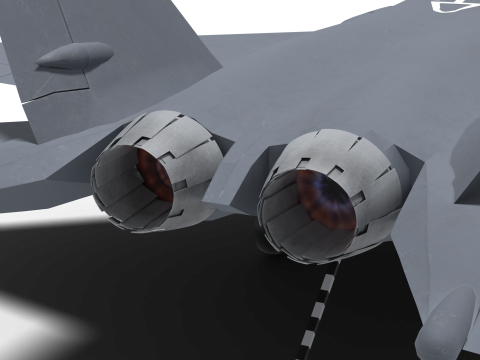 Korea KF-21 unit6 double-seat 3Dモデル