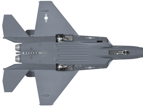 Korea KF-21 unit6 double-seat 3Dモデル