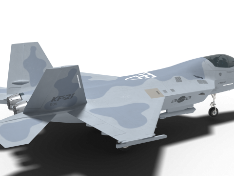 Korea KF-21 unit 5 3Dモデル