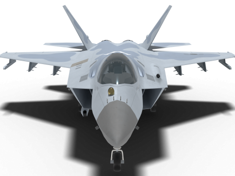 Korea KF-21 unit 5 3Dモデル