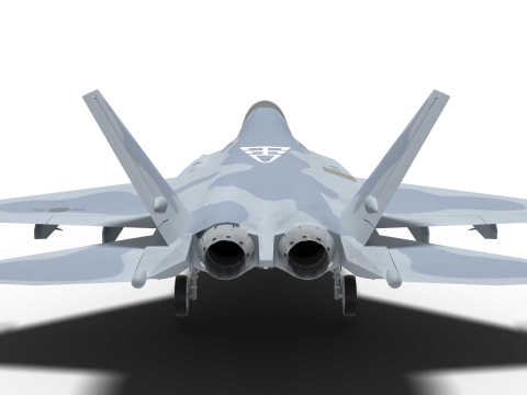 Korea KF-21 unit 5 3Dモデル
