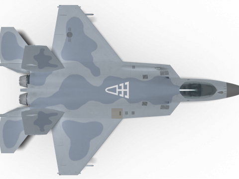 Korea KF-21 unit 5 3Dモデル