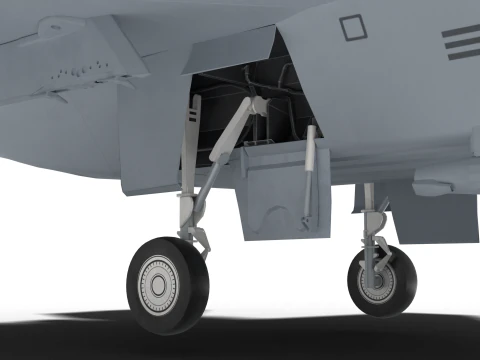 韓国 KF-21 5号機 3Dモデル