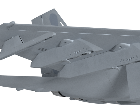 Korea KF-21 unit 5 3Dモデル