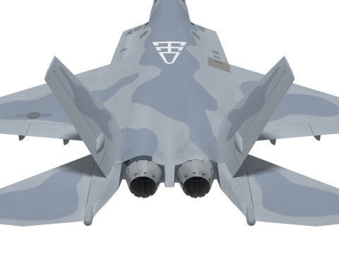 Korea KF-21 unit 5 3Dモデル