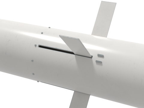 Portable missile Hyungoong and soldier 3Dモデル