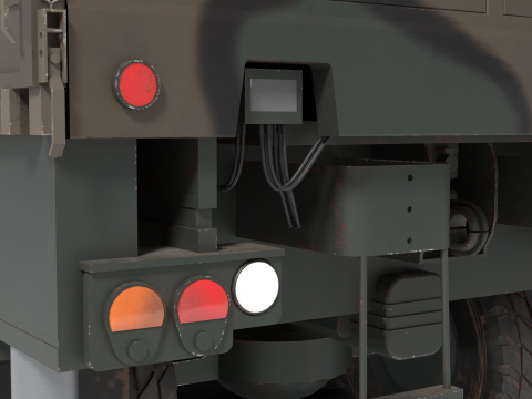 KOREA 70mm guided rocket Bigung launcher Model 3D
