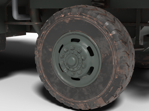 KOREA 70mm guided rocket Bigung launcher Model 3D